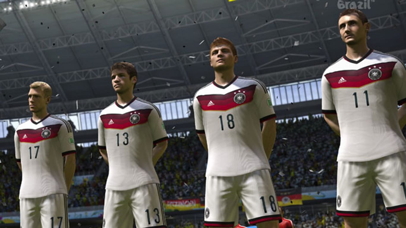 Fifa Fussball-Weltmeisterschaft Brasilien 2014 Fußball-Simulationsspiel von EA Sports für PS3 und Xbox 360