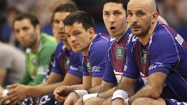 Die Handballer des HSV Hamburg stehen vor dem Bundesliga-Aus. Die Handballer des HSV Hamburg stehen vor dem Bundesliga-Aus.