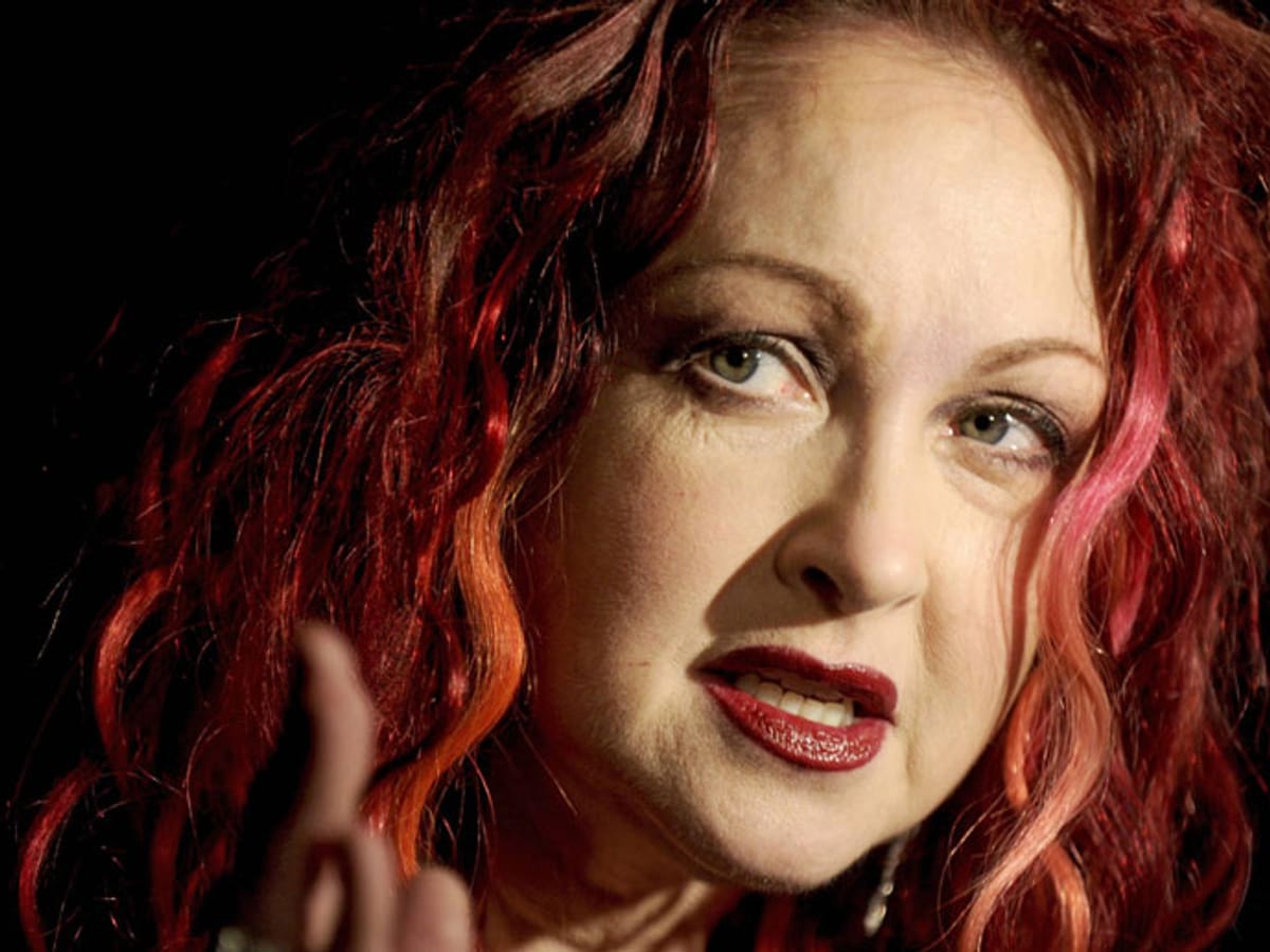 Cyndi Lauper aus den 1980er Jahren