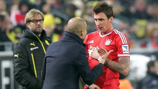 Mario Mandzukic (re.) ist nicht in Berlin dabei.
