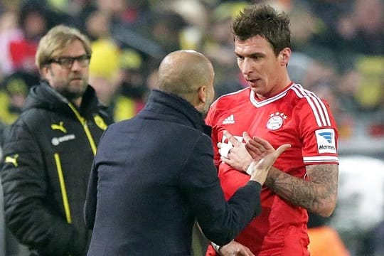 Mario Mandzukic (re.) ist nicht in Berlin dabei.