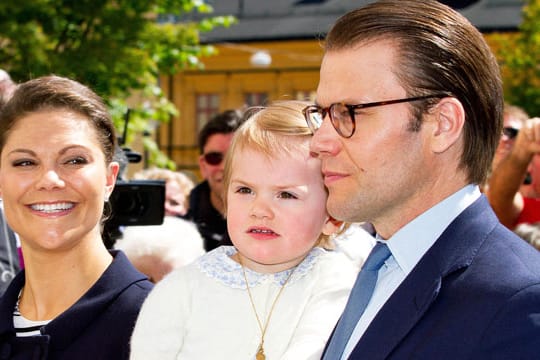 Kronprinzessin Victoria, Prinzessin Estelle und Prinz Daniel