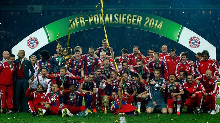DFB-Pokalsieger 2014 ist der FC Bayern München.