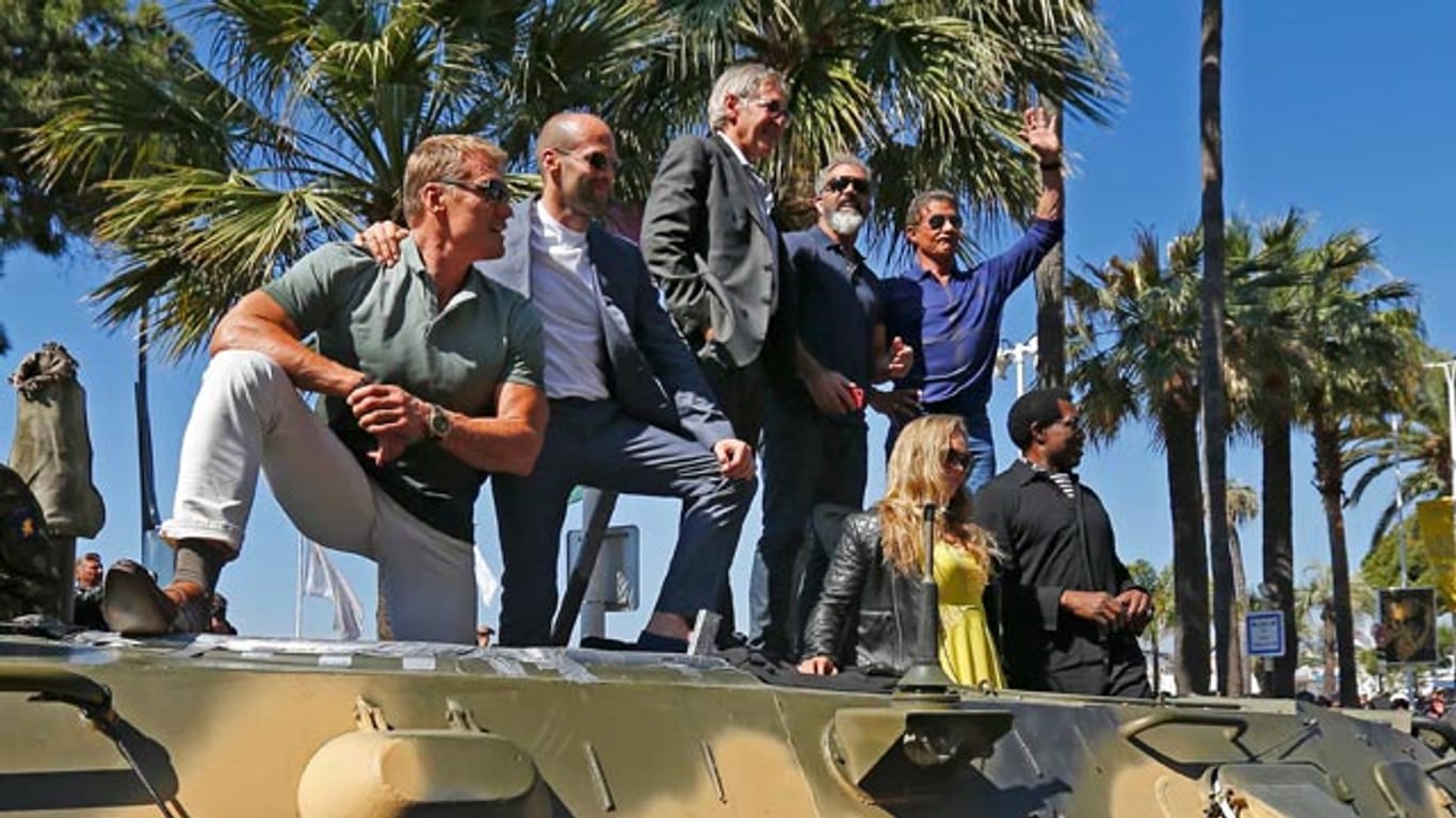 "The Expendables 3": Die Action-Opas erobern Cannes