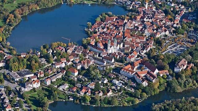 Idyllische Lage am See: Bad Waldsee zählt rund 23 000 Einwohner.