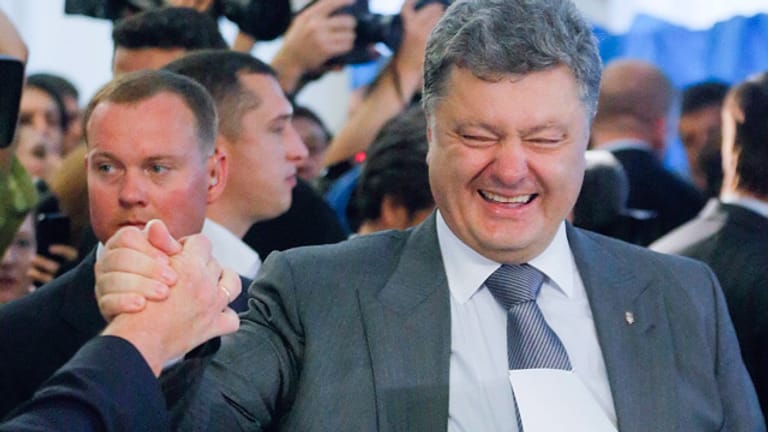 Pjotr Poroschenko wird ukrainischer Präsident