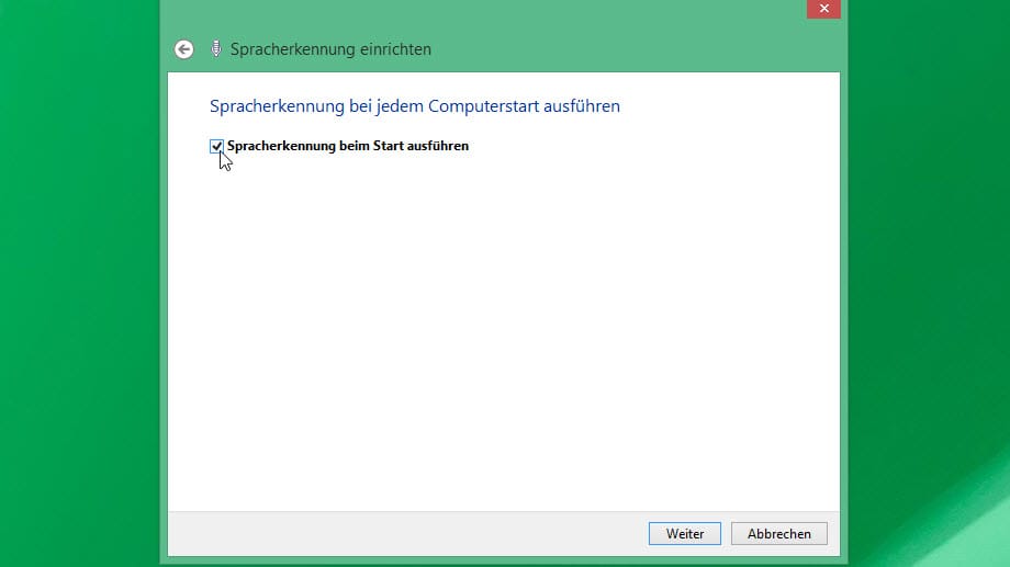 Windows 8.1: Spracherkennung einrichten