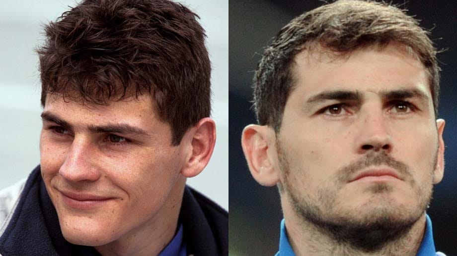 Iker Casillas begann seine Profikarriere 1999, nur ein Jahr später wurde er Teil der spanischen Nationalmannschaft. In diesem Jahr absolviert der fünfmalige Welttorhüter des Jahres seine vierte WM. An ein Karriereende denkt der 33-Jährige noch lange nicht. Auch in sieben Jahren will er noch spielen. Das hieße, dass eine fünfte WM-Teilnahme möglich wäre.