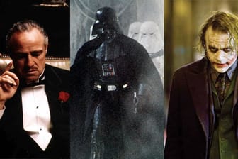 Die Top 3 auf der "Empire"-Liste der beliebtesten Filme der Welt: "Der Pate", "Das Imperium schlägt zurück" und "the Dark Knight"