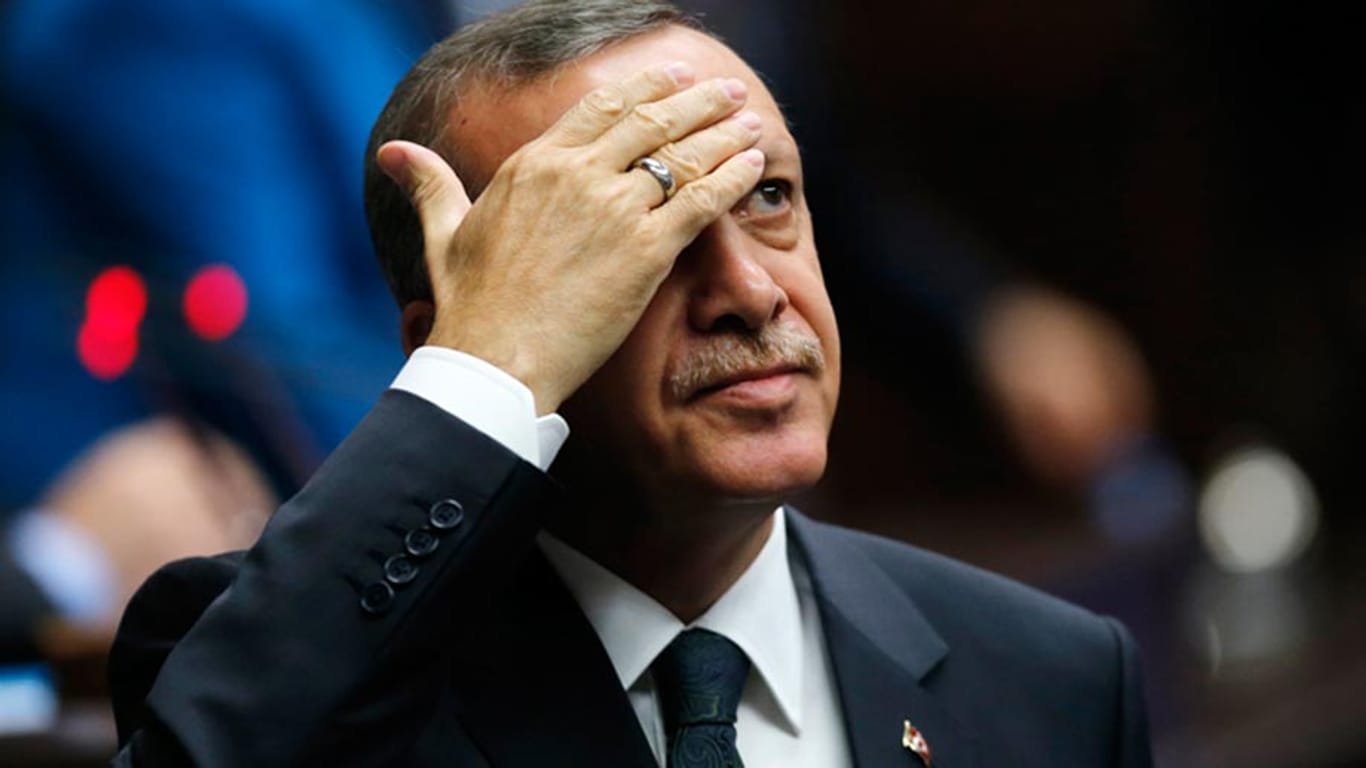 Der türkische Regeirungschef Erdogan