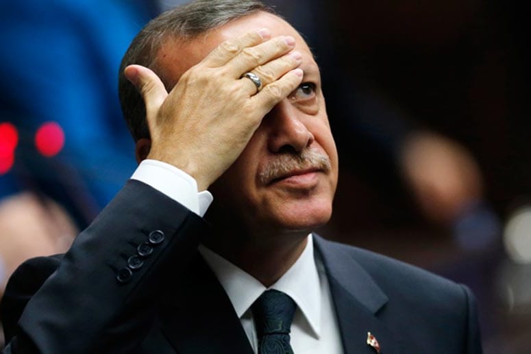 Der türkische Regeirungschef Erdogan
