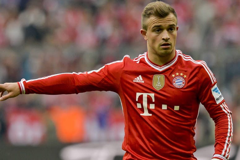 Xherdan Shaqiri ist unter Coach Pep Guardiola noch nicht richtig zum Zug gekommen.