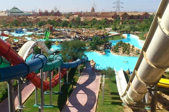 Das "Jungle Aqua Park Resort" ist zugleich Hotel und Themenpark