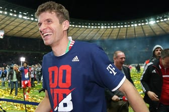 Er hat seinen Traumberuf: Fußballprofi Thomas Müller.