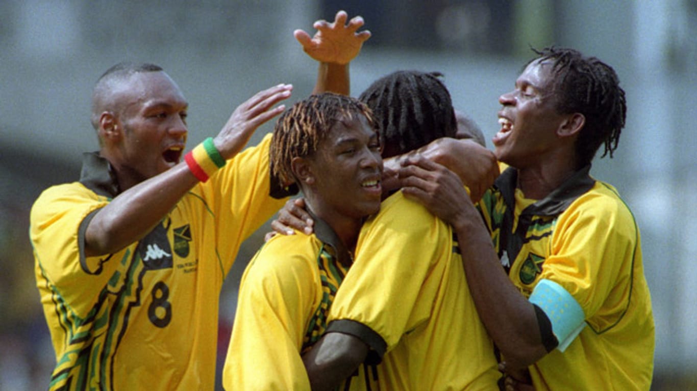 Jamaika bei der WM 1998 - eine große Reggae-Party.