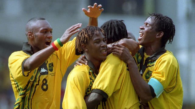 Jamaika bei der WM 1998 - eine große Reggae-Party.