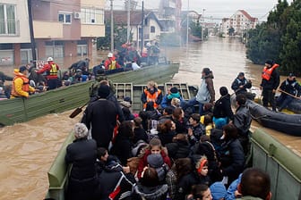 Das Hochwasser gilt als das schwerste seit Beginn der Aufzeichnungen im Balkan.