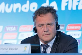 FIFA-Generalsekretär Jerome Valcke bei einer Pressekonferenz im April in Rio de Janeiro.