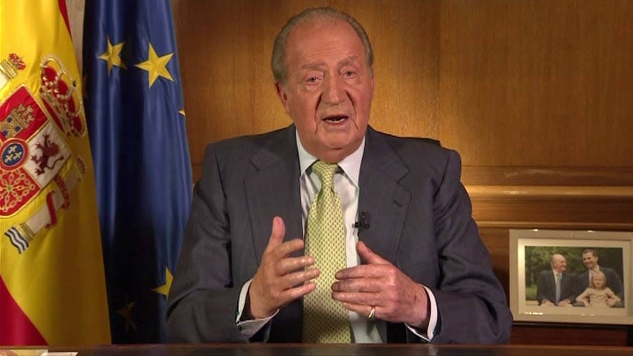 Der spanische König Juan Carlos dankt ab. In einer Rede wendete er sich über das Fernsehen an die spanischen Landsleute. "Eine neue Generation verlangt aus gerechtem Grund die Hauptrolle", sagte der 76-jährige Monarch in seiner Ansprache.