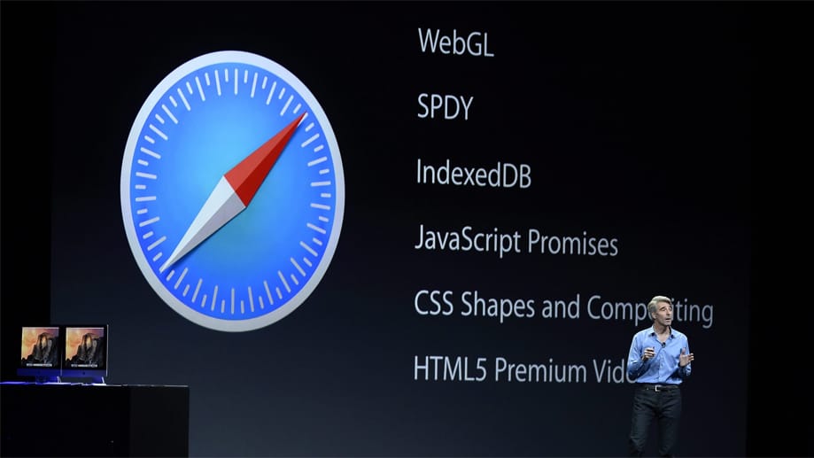 Apple hat auch seinen Browser Safari überarbeitet.