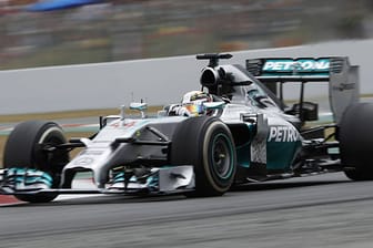 Nach seinem Geschmack zu oft allein auf weiter Flur: Mercedes-Pilot Lewis Hamilton