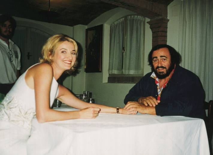 Ganze 15 Stunden musste Frauke Ludowig auf das Interview mit Luciano Pavarotti warten, weil die Squadra Azzura (italienische Fußballnationalmannschaft) spielte.