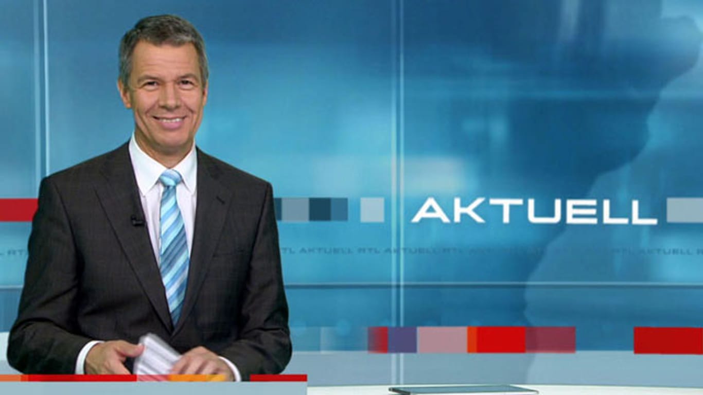 "RTL aktuell" präsentiert sich im neuen Look.