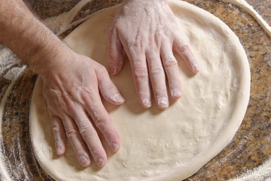 Auch ohne Hefe kann die Pizza gelingen