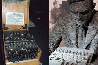 Im Museum: Alan Turing und die deutsche Verschlüsselungsmaschine Enigma