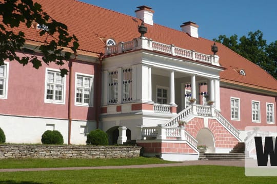 Das Herrenhaus auf dem Gut Sagadi.