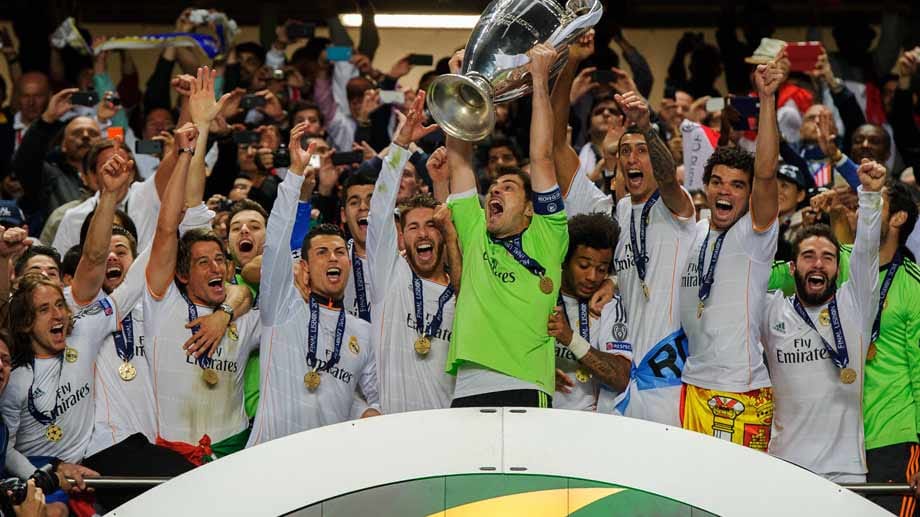 Platz 1: Real Madrid hat einen Wert von etwa 2,102 Milliarden Euro. In der Saison 2012/13 waren sie Spanischer Superpokalsieger. 2013/14 gewannen sie die Champions-League und wurden Spanischer Pokalsieger.