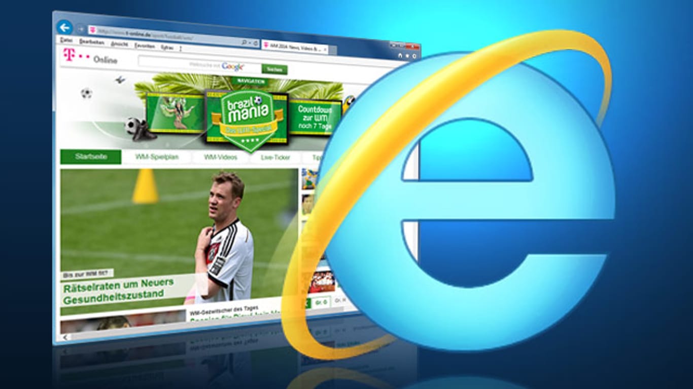 Internet Explorer 11: Die wichtigsten Tastenkürzel