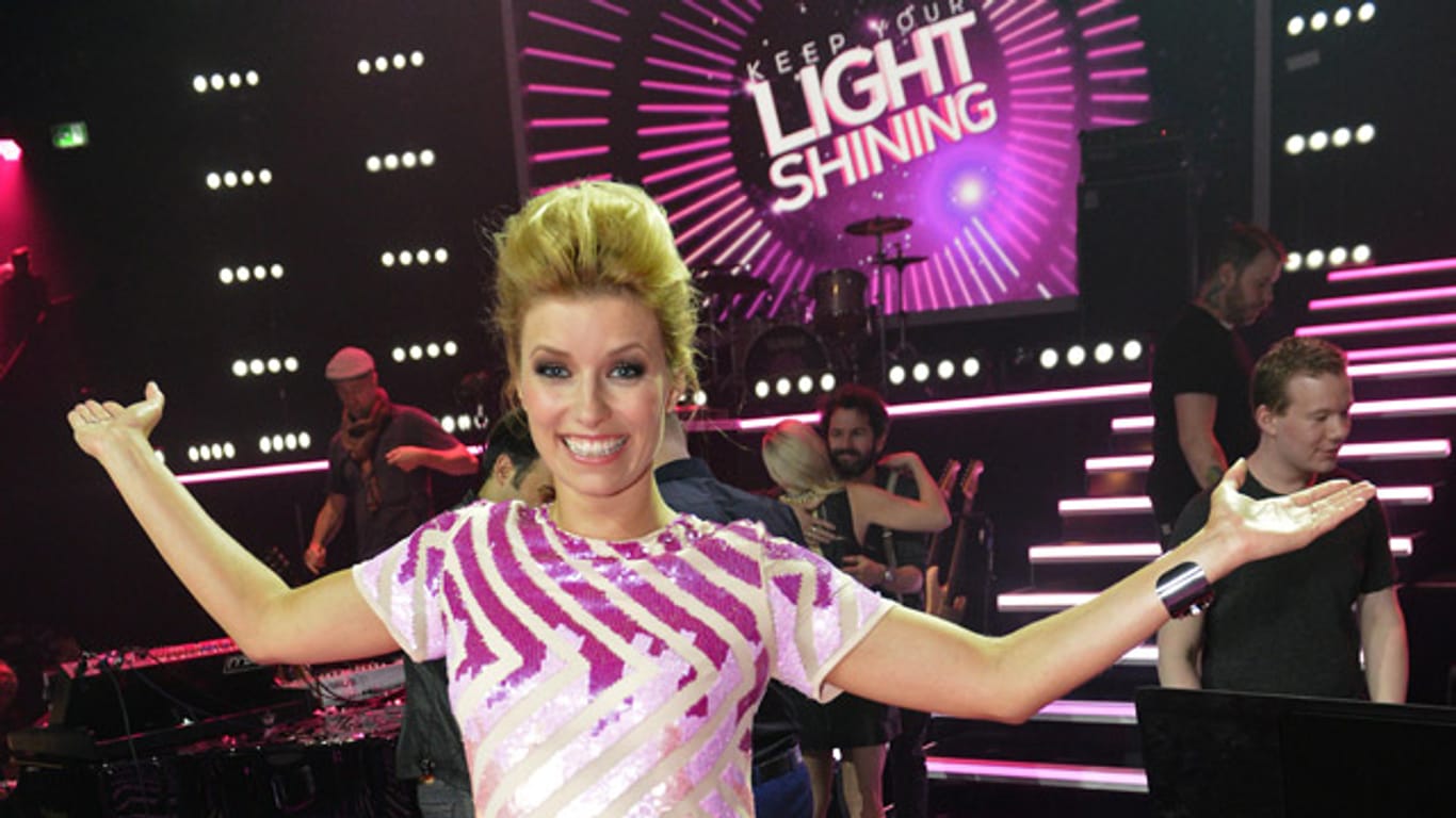 Annica Hansen moderierte drei Folgen lang die Musikshow "Keep Your Light Shining".