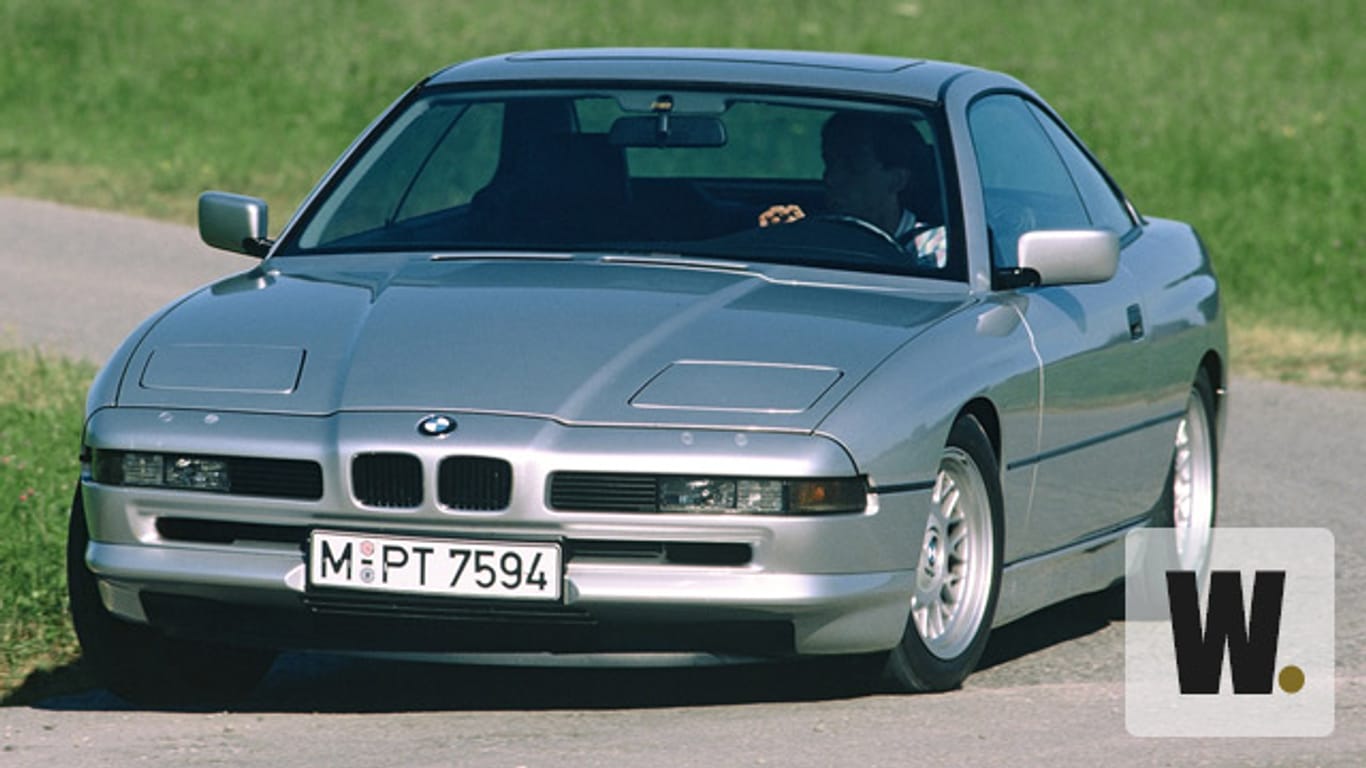 Der 8er BMW bestach durch sein ungewöhnliches Design.