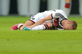WM-Aus für Marco Reus: Der Offensivspieler muss wegen eines Teilrisses der vorderen Syndesmose oberhalb des linken Sprunggelenks zu Hause bleiben.