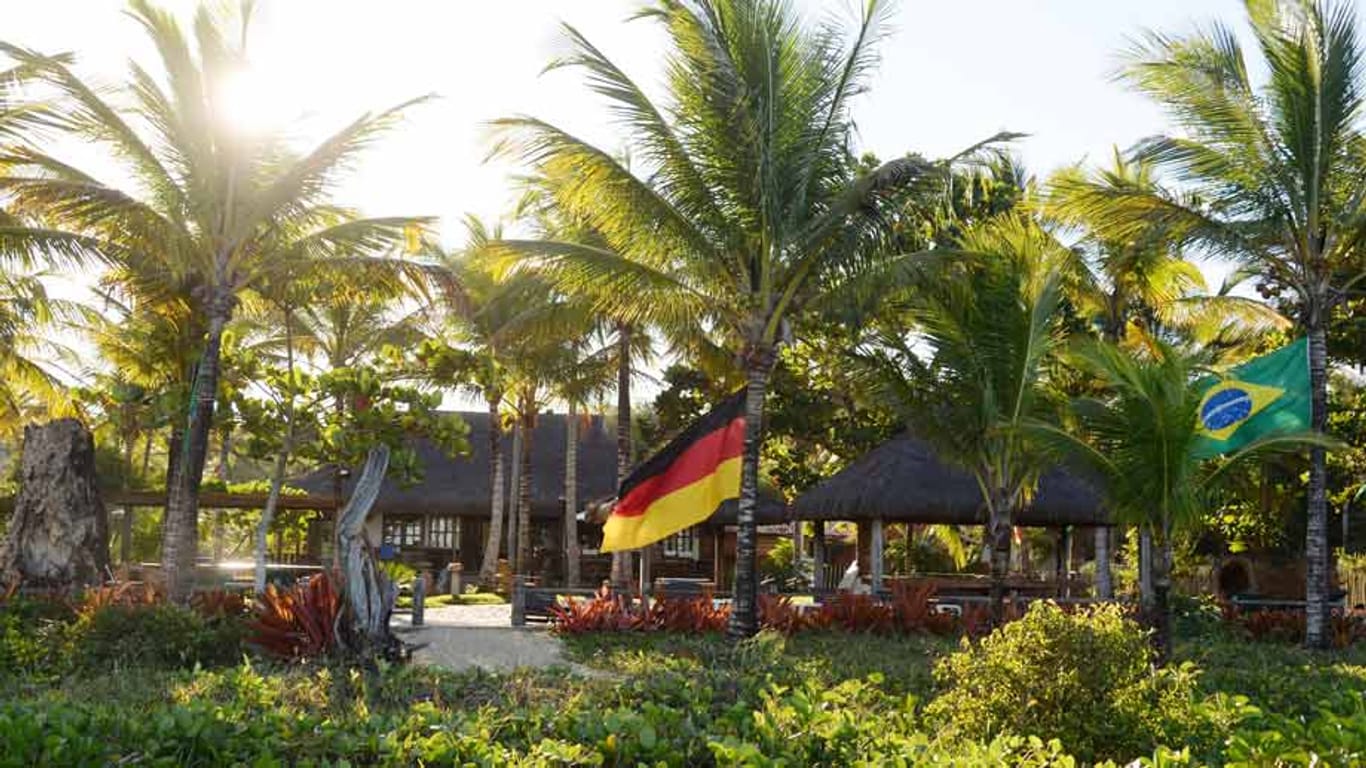 Das deutsche WM-Lager in Campo Bahia