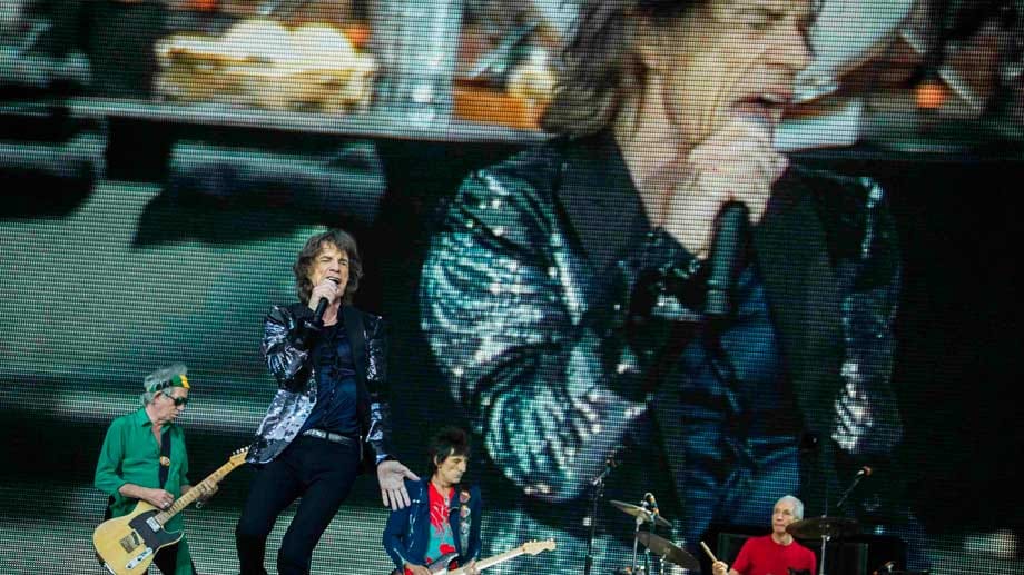 Die Rolling Stones in Berlin. Die Rolling Stones in Berlin.