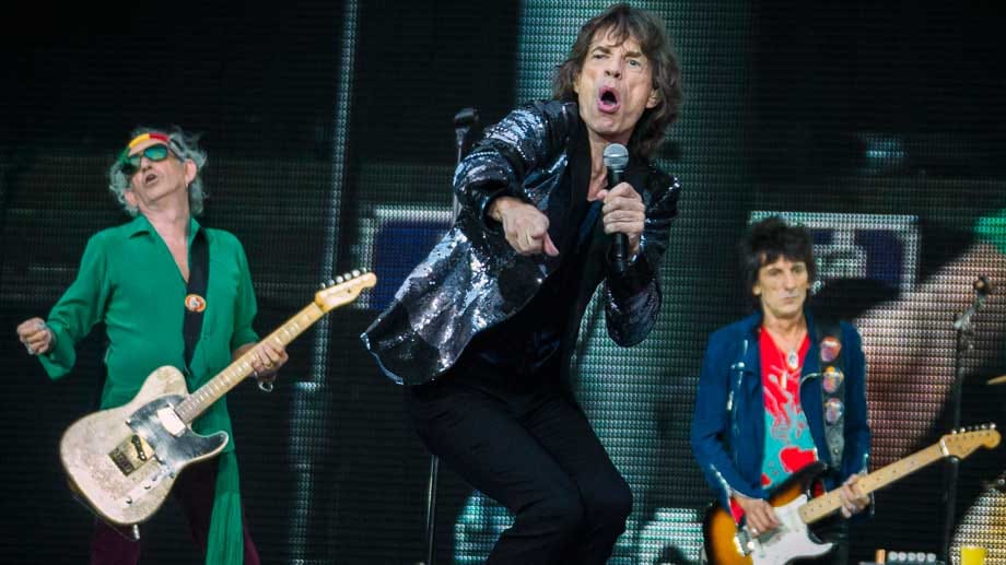 Die Rolling Stones in Berlin. Die Rolling Stones in Berlin.