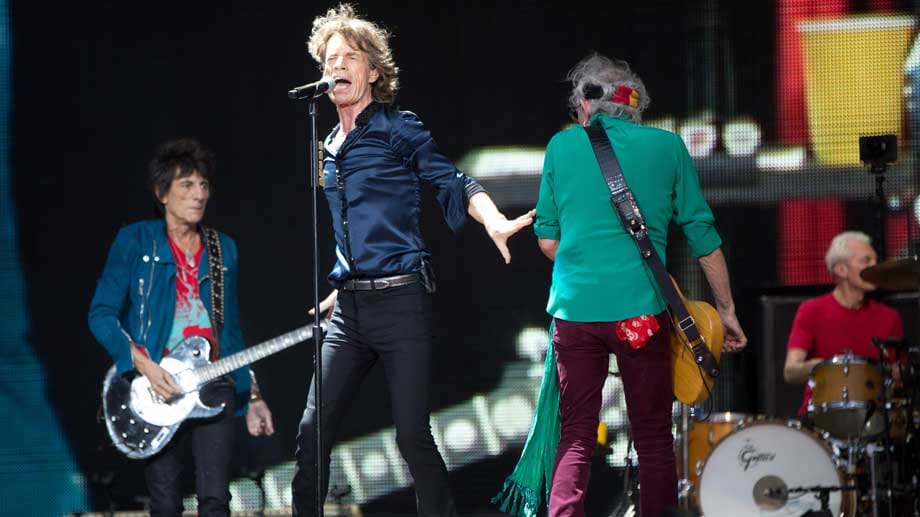 Die Rolling Stones in Berlin. Die Rolling Stones in Berlin.