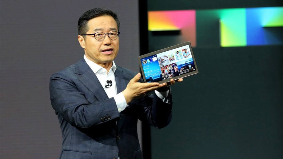 Samsung präsentierte am späten Donnerstag im New Yorker Madison Square Garden seine neue Tablet-Modellserie Galaxy Tab S.