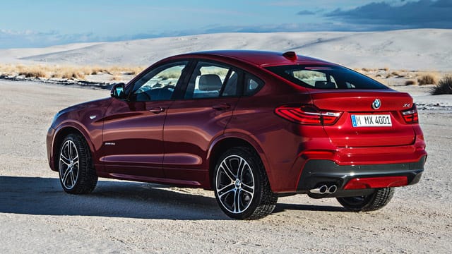 Mischung aus SUV und Coupé: BMW X4