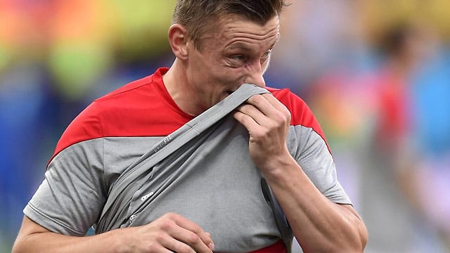 Olic & Co. sollen sich nach dem Spiel gegen Brasilien daneben benommen haben.