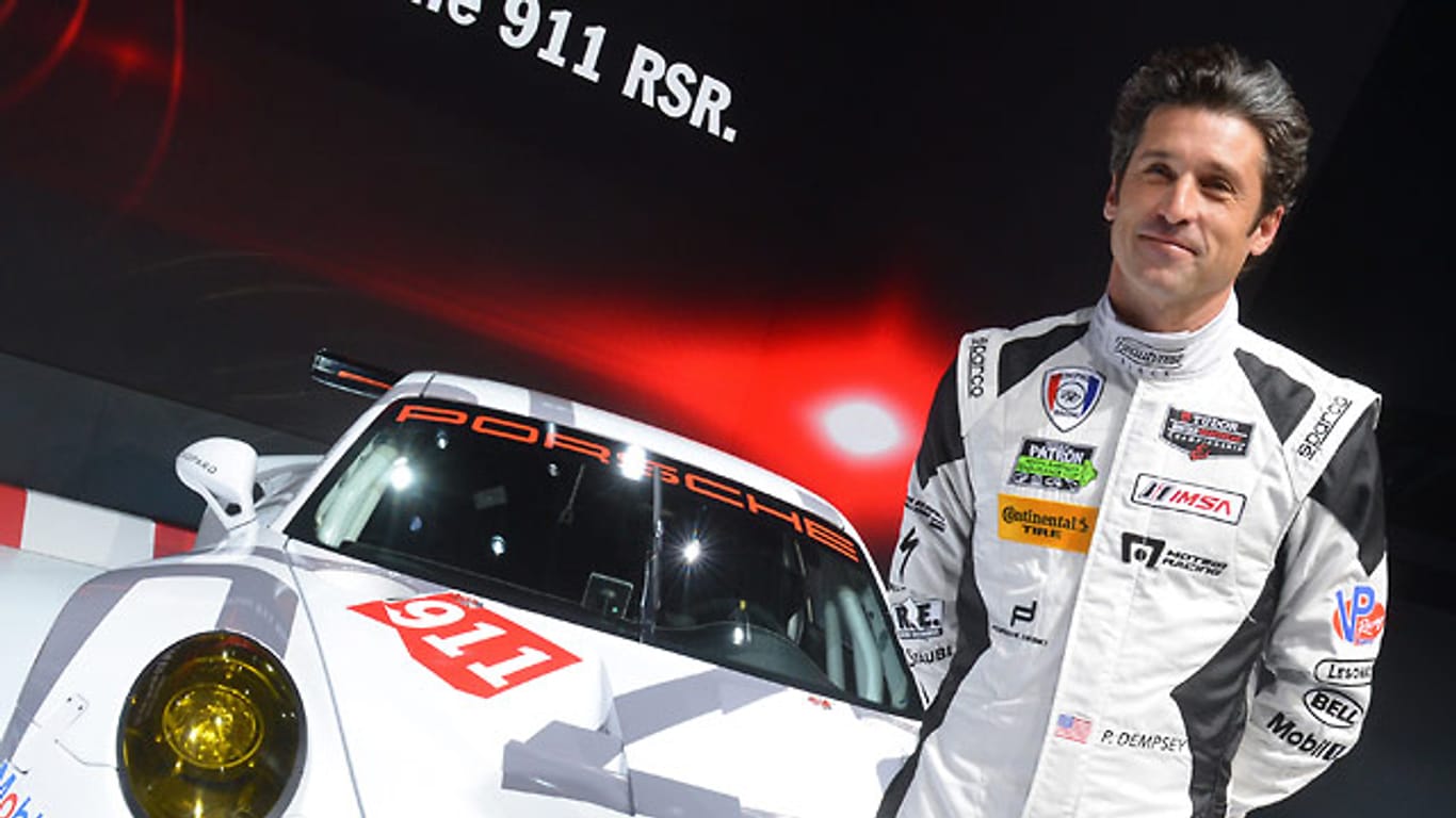 Patrick Dempsey wird beim Rennen von Le Mans an den Start gehen.