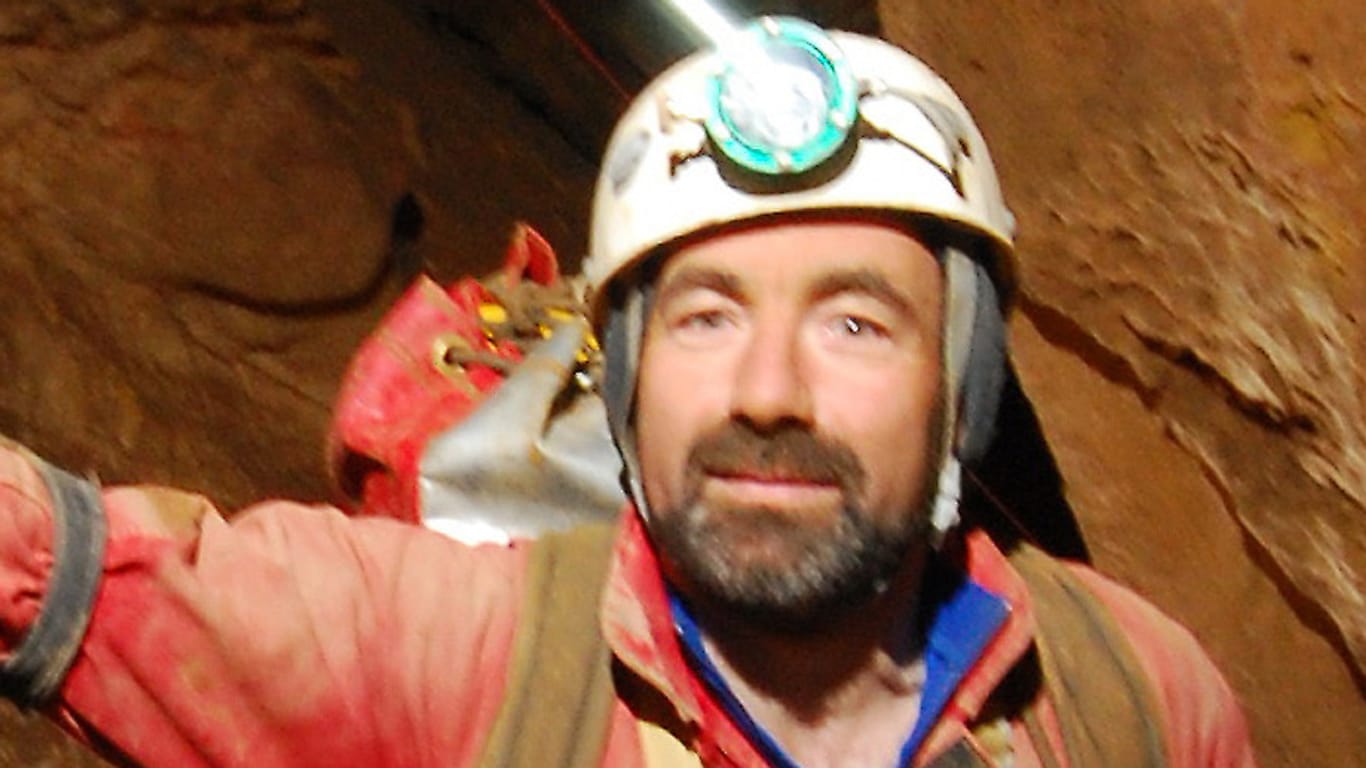 Riesending-Schachthöhle: Johann Westhauser ist auf dem Weg zurück ans Tageslicht.