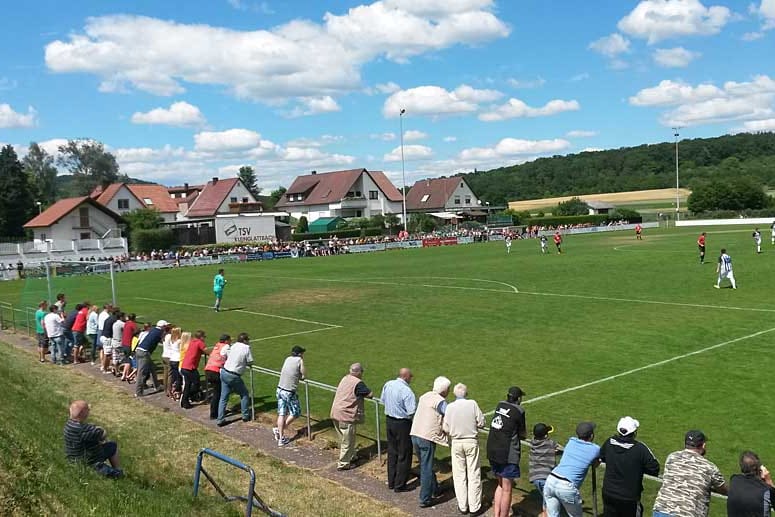 Großes Interesse: das Relegationsspiel in Kleinglattbach