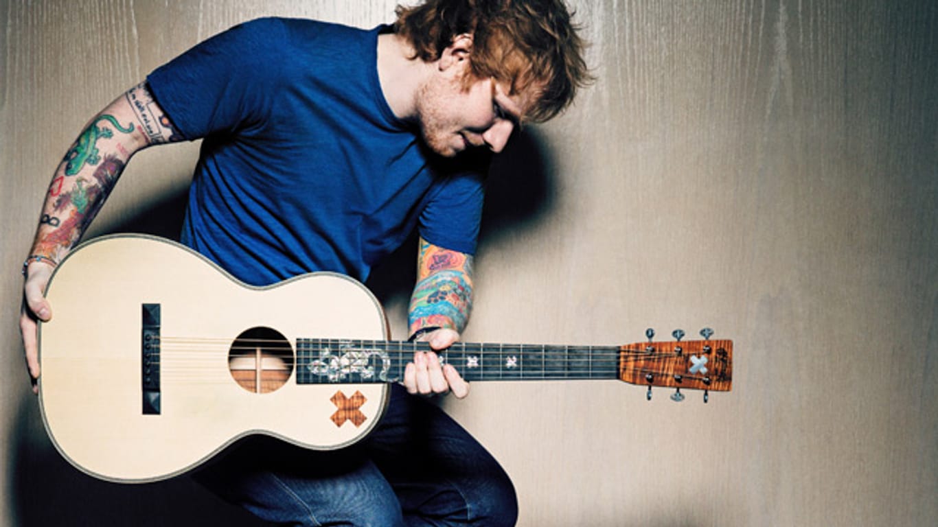 Ed Sheeran mit seinem neuen Album "X".
