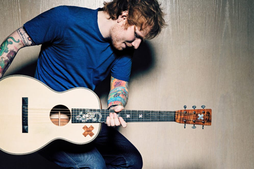 Ed Sheeran mit seinem neuen Album "X".