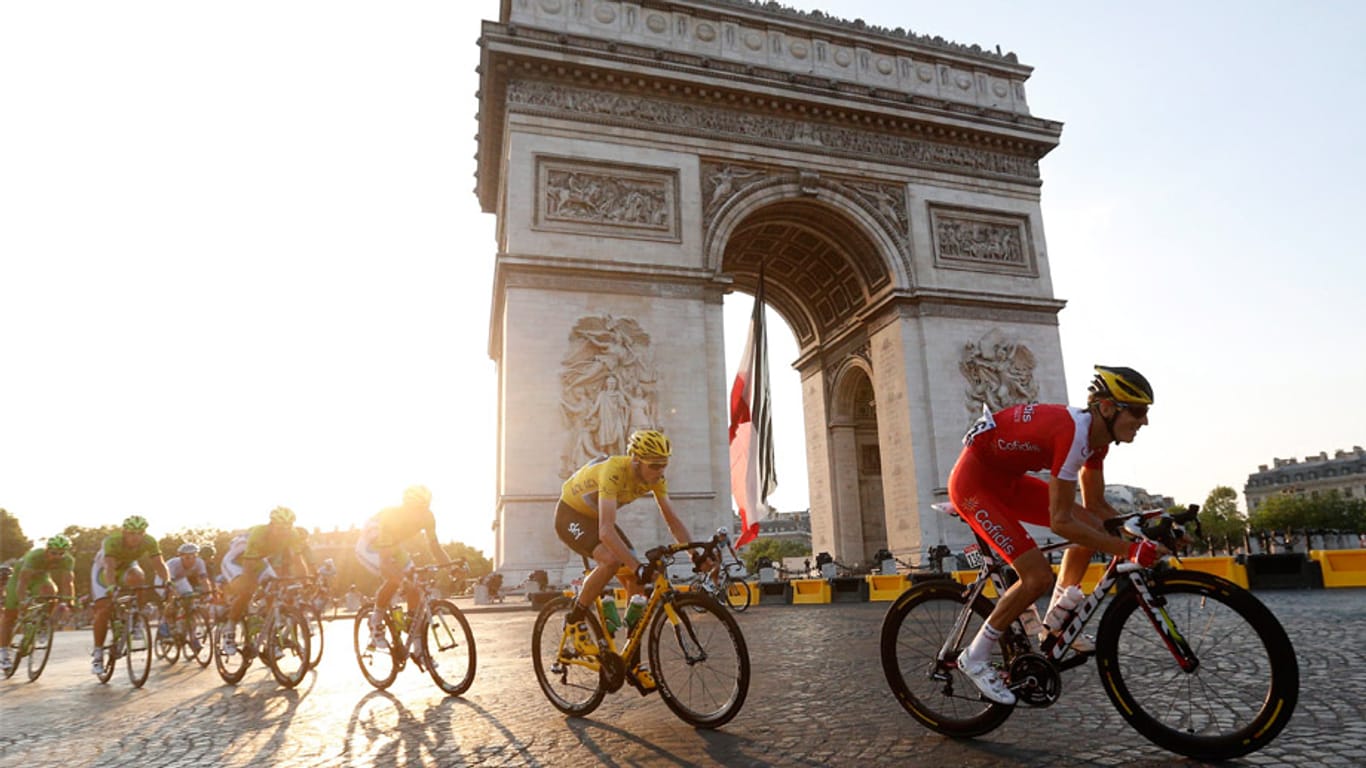 Traditionell das Ziel: Einmal mehr endet die Tour de France in der französischen Hauptstadt Paris.