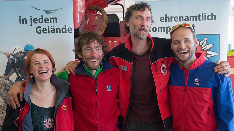 Rettung aus der Riesending-Schachthöhle: Sabine Zimmerebner gehört zu den Rettern von Berchtesgaden