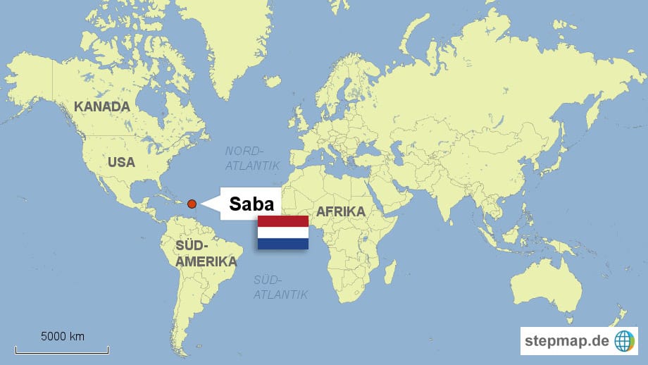 Die niederländische Überseeregion liegt jedoch rund 7000 Kilometer von der Nordseeküste der Niederlande entfernt.